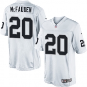 Men's Nike Oakland Raiders 20 Darren McFadden Limited White NFL Jersey