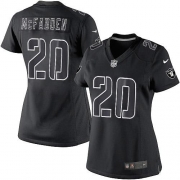 Women's Nike Oakland Raiders 20 Darren McFadden Limited Black Impact NFL Jersey