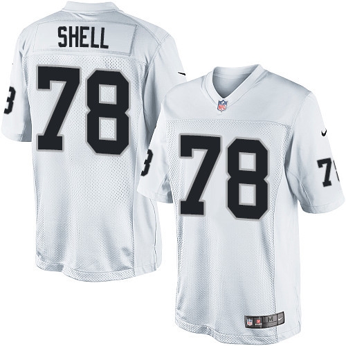 Men's Nike Oakland Raiders 78 Art Shell Limited White NFL Jersey