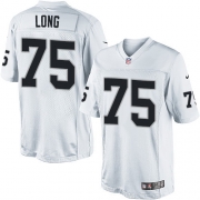 Men's Nike Oakland Raiders 75 Howie Long Limited White NFL Jersey