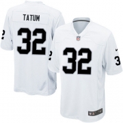 Men's Nike Oakland Raiders 32 Jack Tatum Game White NFL Jersey