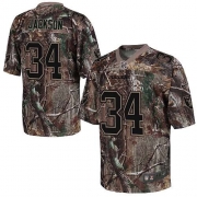 Men's Nike Oakland Raiders 34 Bo Jackson Elite Camo Realtree NFL Jersey