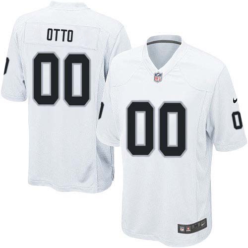 Youth Nike Oakland Raiders 0 Jim Otto Limited White NFL Jersey