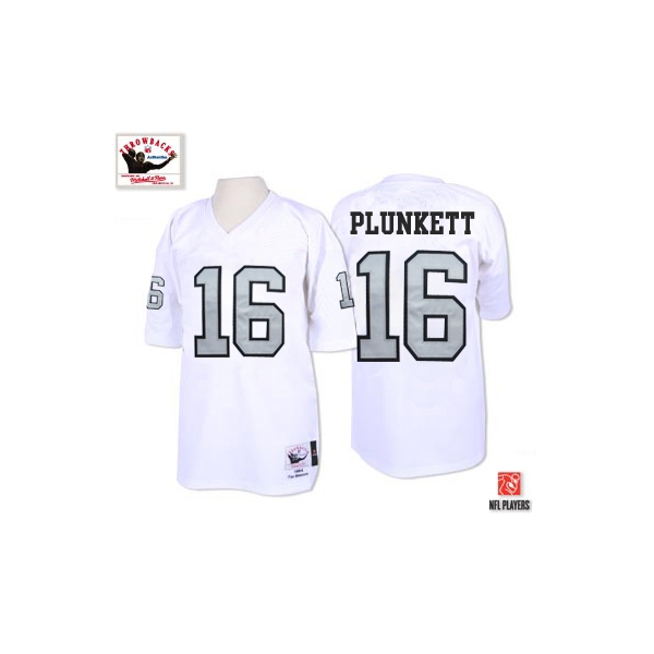 thumbnail interactive-video image 1 of Vintage Jim Plunkett #16 Oakland Raiders NFL Jersey - Men's - Sewn Stitched 1 of 3