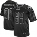 Men's Nike Oakland Raiders 99 Lamarr Houston Elite Lights Out Black NFL Jersey