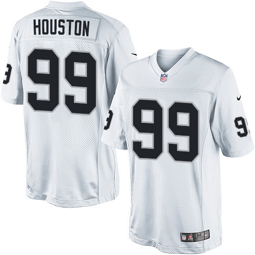 Men's Nike Oakland Raiders 99 Lamarr Houston Limited White NFL Jersey