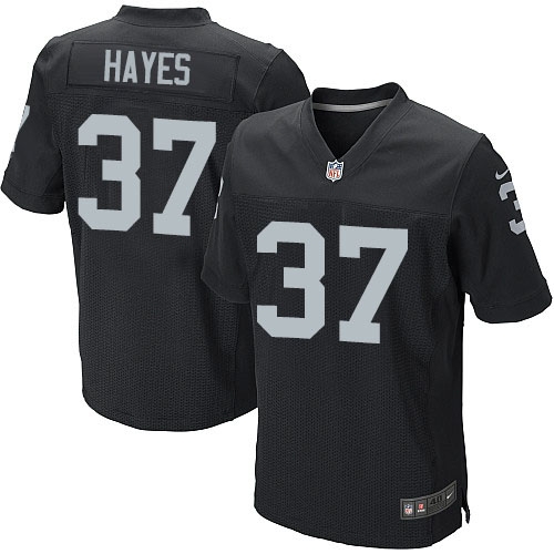 Men's Nike Oakland Raiders 37 Lester Hayes Elite Black Team Color ...