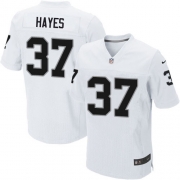 Men's Nike Oakland Raiders 37 Lester Hayes Elite White NFL Jersey