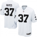 Men's Nike Oakland Raiders 37 Lester Hayes Game White NFL Jersey