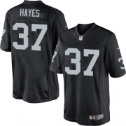 Men's Nike Oakland Raiders 37 Lester Hayes Limited Black Team Color NFL Jersey