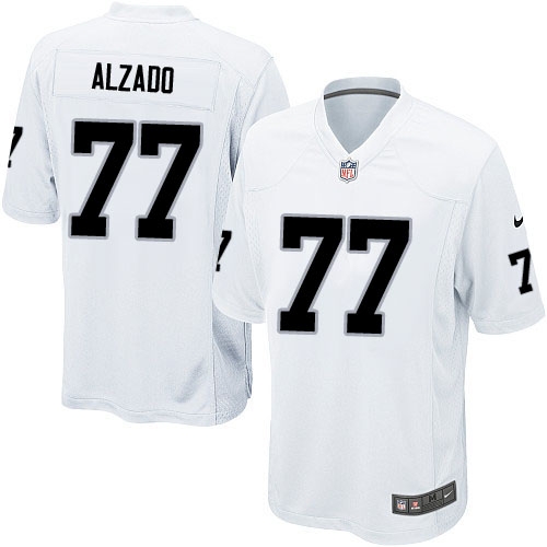 Youth Nike Oakland Raiders 77 Lyle Alzado Limited White NFL Jersey